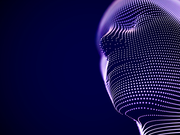 AI avatar abstract image